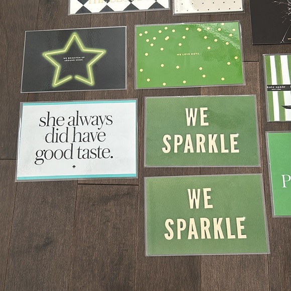 KATE SPADE Designer Collector Postcards, Bulletin Board Gallery Wall Decor - Picture 2 of 7